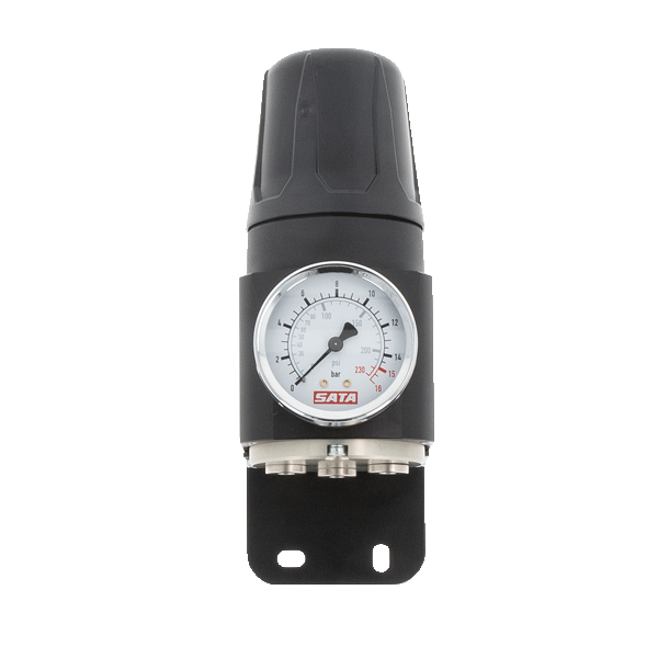 1101667-DRUCKMINDERER520 SATA Druckminderer 520 mit Manometer 0-10 bar