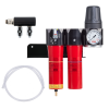 SATA Filter 544 2-stufiger Sinter / Feinfilter, Druckregler, Abgangsmodul