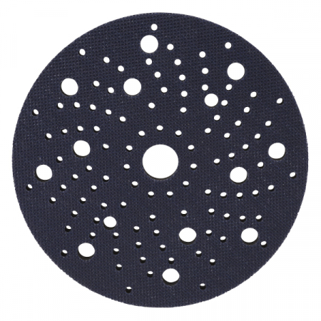 3M Hookit Soft Interface Pad 150 mm Multihole für Exzenterschleifer, vibrationsdämpfend, Staubabsaugung, gleichmäßige Schleifergebnisse