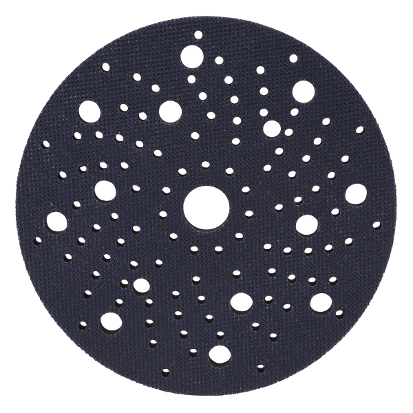 3M Hookit Soft Interface Pad 150 mm Multihole für Exzenterschleifer, vibrationsdämpfend, Staubabsaugung, gleichmäßige Schleifergebnisse