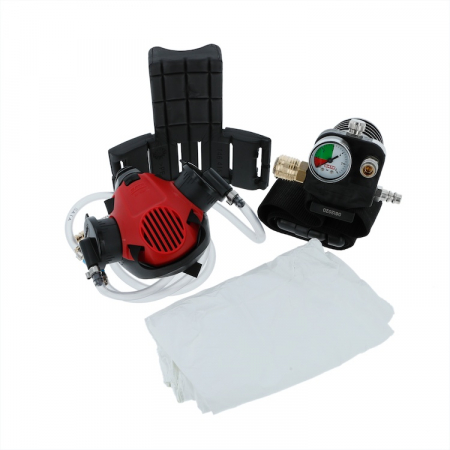 SATA Respiratory Protection KitComponents: air star C and Harness UnitFeatures: Activated Carbon Adsorber and Air Control ValveItem Number: 137554