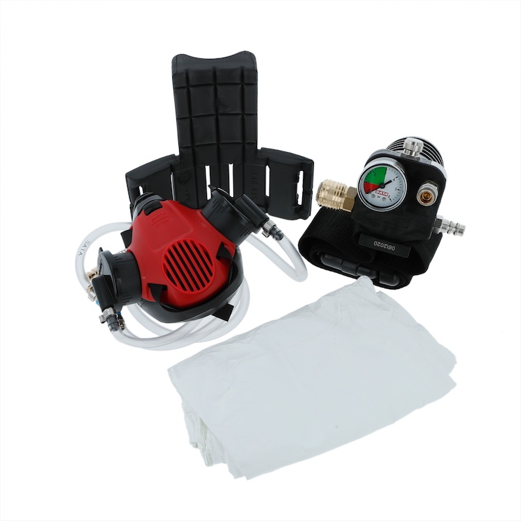 SATA Respiratory Protection KitComponents: air star C and Harness UnitFeatures: Activated Carbon Adsorber and Air Control ValveItem Number: 137554