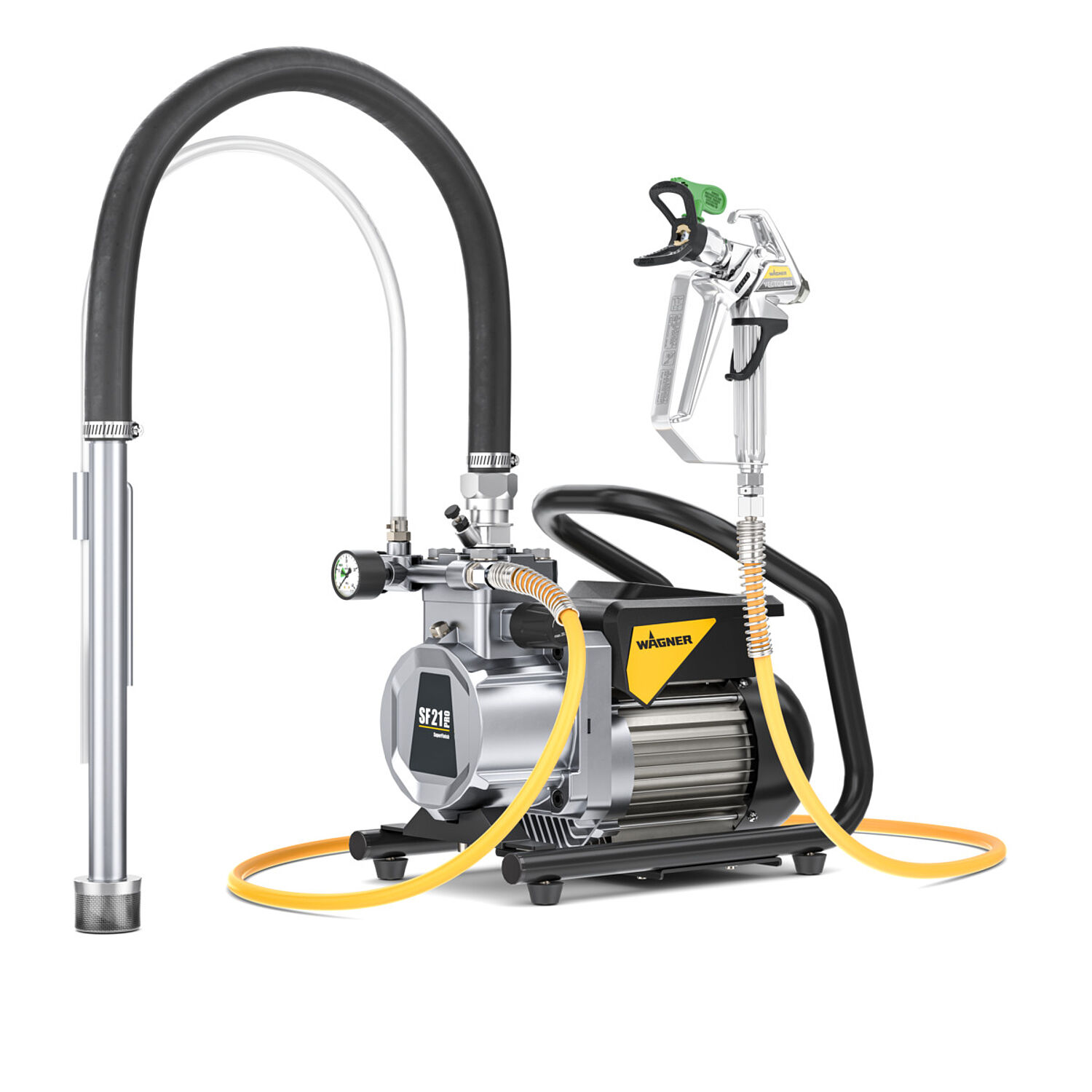 WAGNER SuperFinish 21 Pro HEA – Airless Gerät für Dispersionsfarben